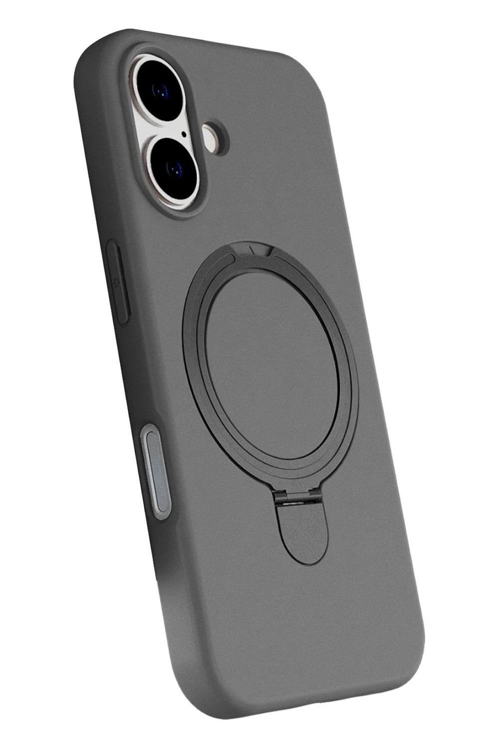Mey İthalat®   iPhone 16 Plus Regal Magsafe Standlı Kapak - Titan Gri