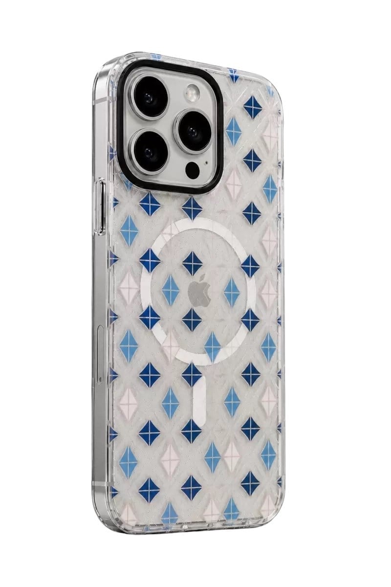 Mey İthalat®   iPhone 16 Pro Max Desina Magsafe Kapak - Desen 4