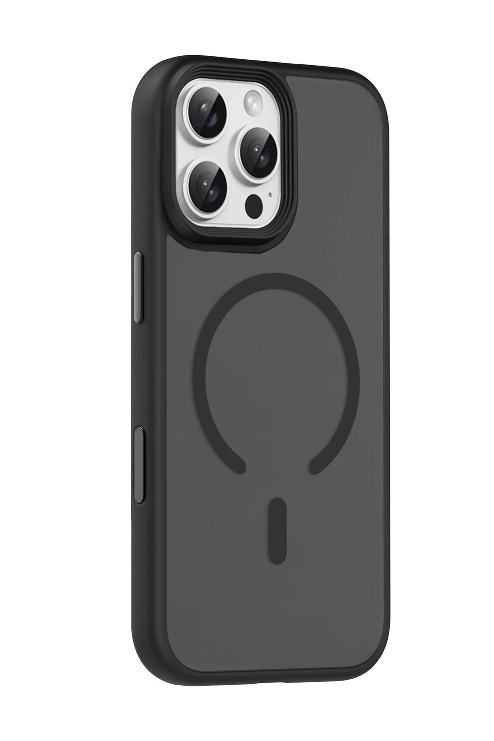 Mey İthalat®   iPhone 16 Pro Max Megane Magsafe Kapak - Siyah