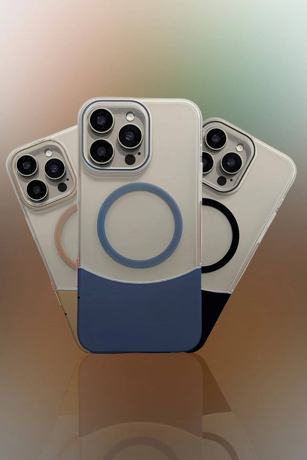 Mey İthalat®   iPhone 16 Pro Max Velar Magsafe Kapak - Çöl Titanyum