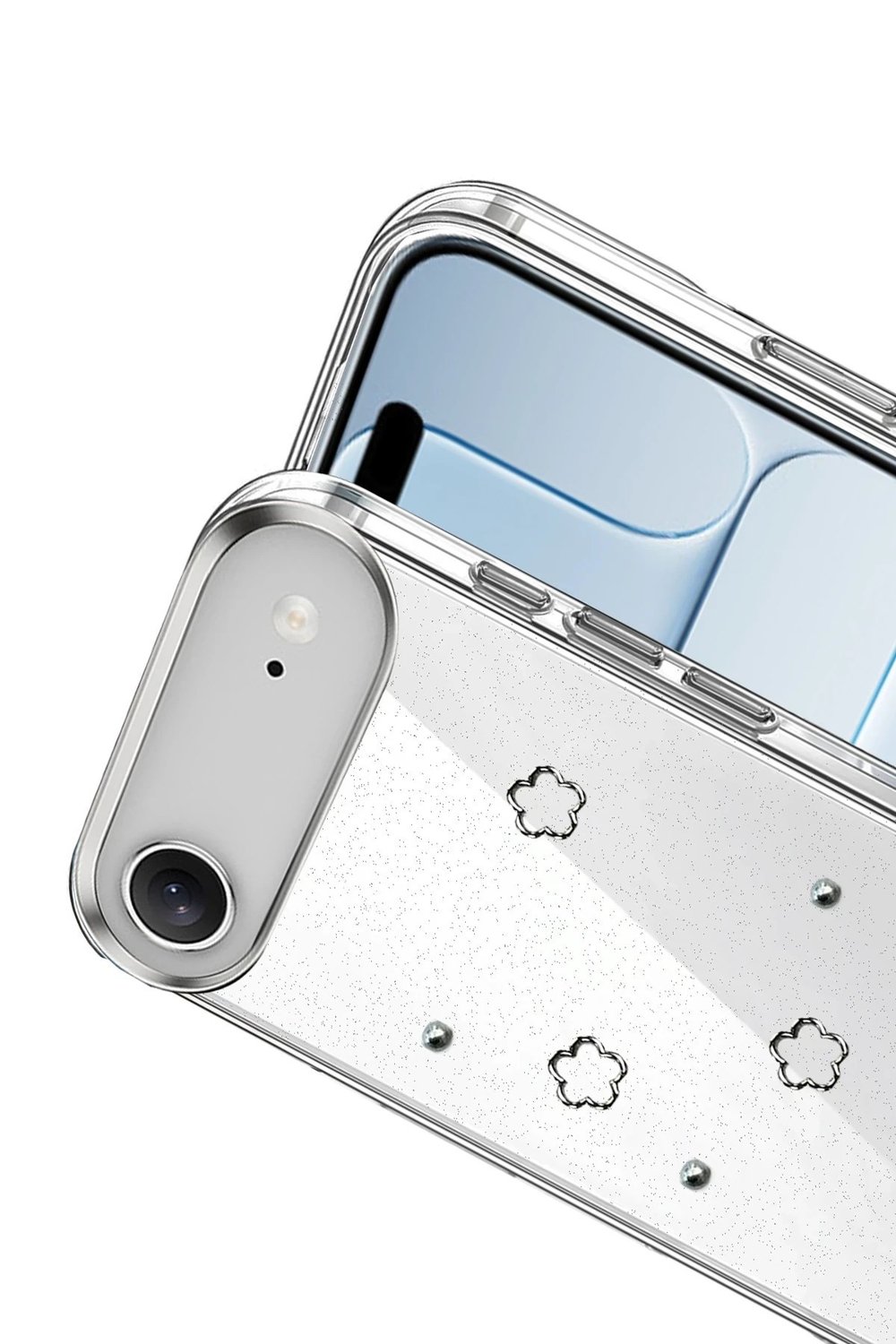 Mey İthalat®   iPhone 17 Air Fiyonk Desenli Kapak - Desen 2