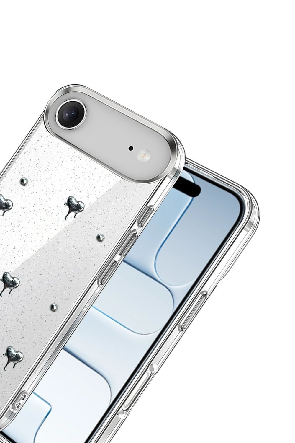Mey İthalat®   iPhone 17 Air Fiyonk Desenli Kapak - Desen 1