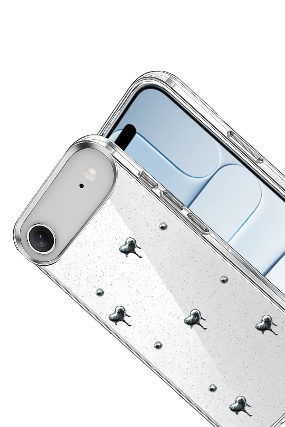 Mey İthalat®   iPhone 17 Air Fiyonk Desenli Kapak - Desen 1