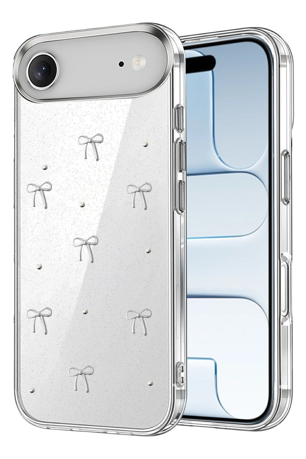 Mey İthalat®   iPhone 17 Air Fiyonk Desenli Kapak - Desen 5