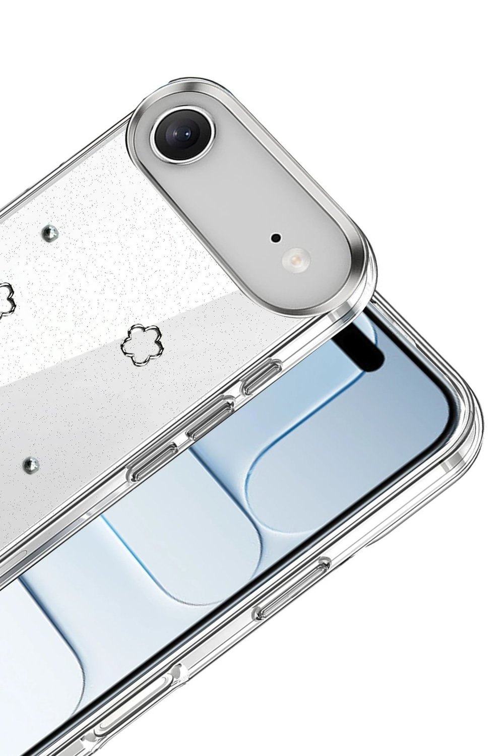 Mey İthalat®   iPhone 17 Air Fiyonk Desenli Kapak - Desen 2