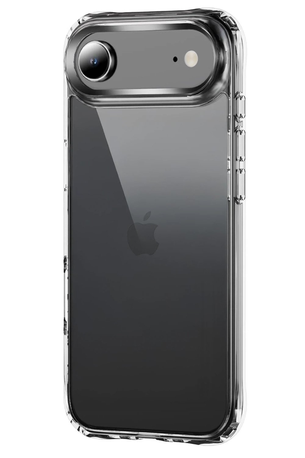 Mey İthalat®   iPhone 17 Air Lüx Şeffaf Silikon - Şeffaf