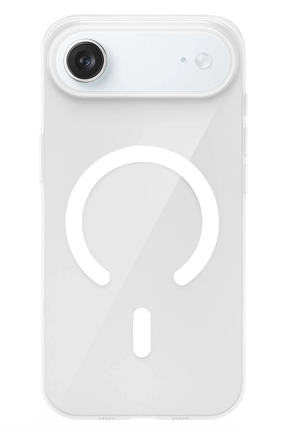 Mey İthalat®   iPhone 17 Air PC Blank Magsafe Kapak - Şeffaf