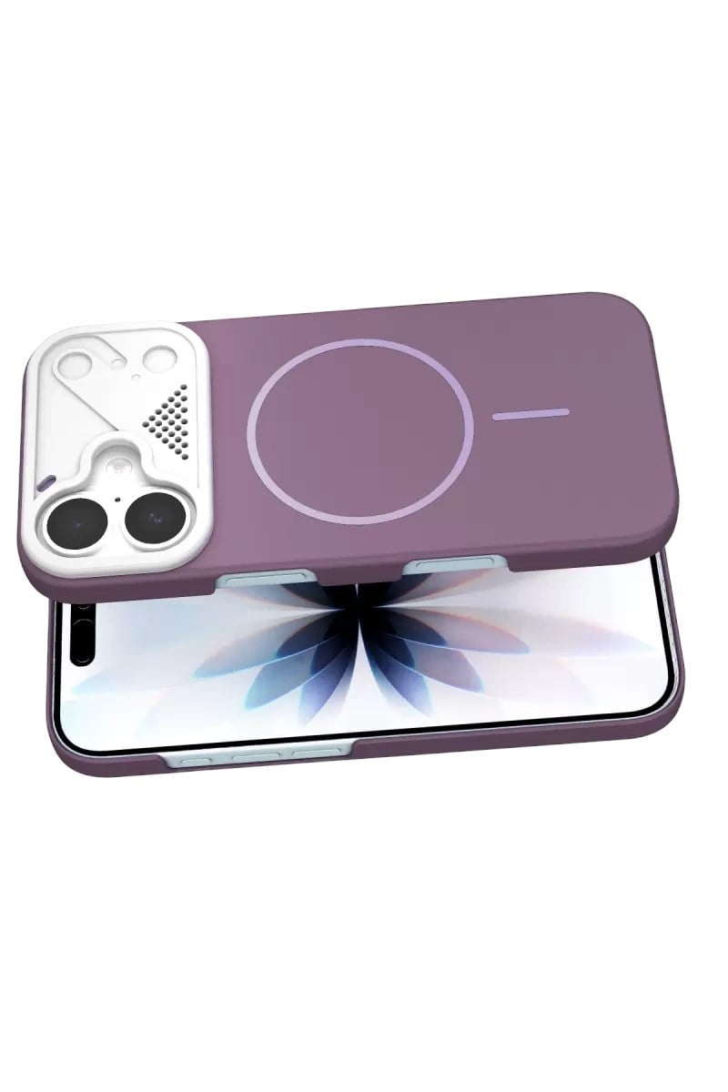 Mey İthalat®   iPhone 17 Export Magsafe Kapak - Mor