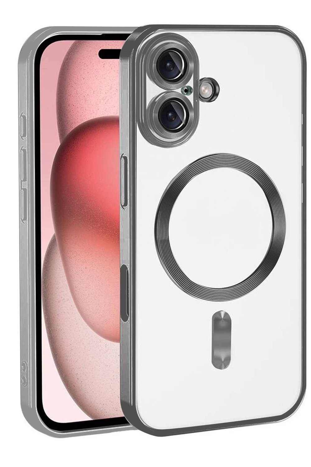 Mey İthalat®   iPhone 17 Kross Magneticsafe Kapak - Titan Gri