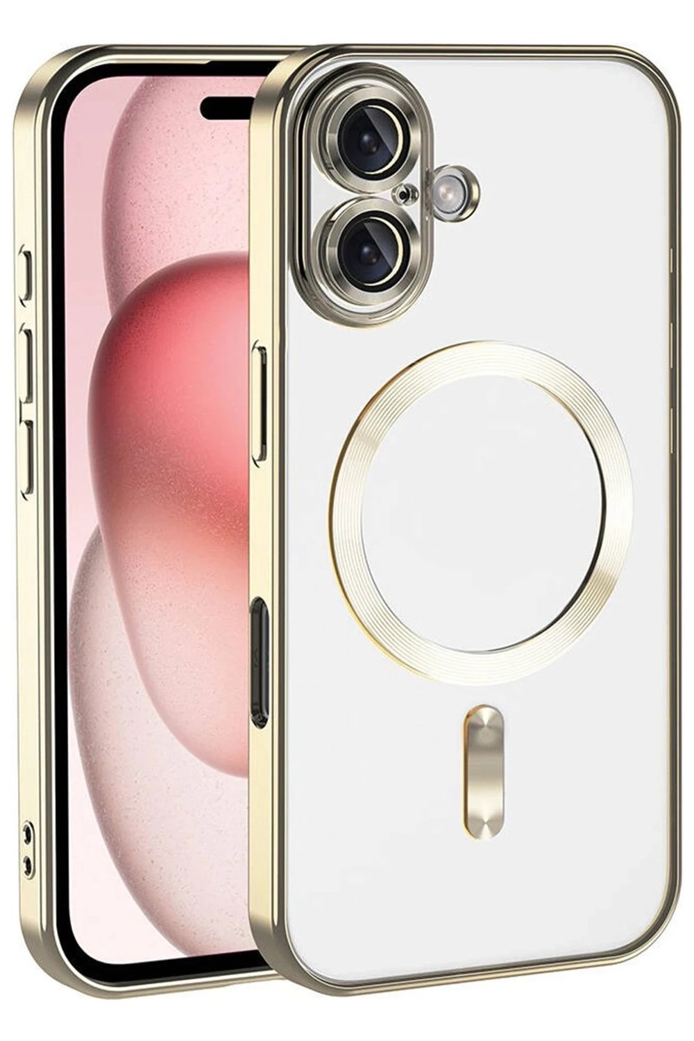 Mey İthalat®   iPhone 17 Kross Magneticsafe Kapak - Gold