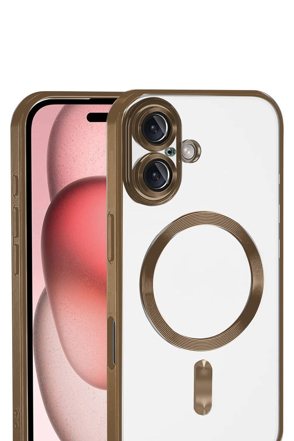 Mey İthalat®   iPhone 17 Kross Magneticsafe Kapak - Çöl Titanyum