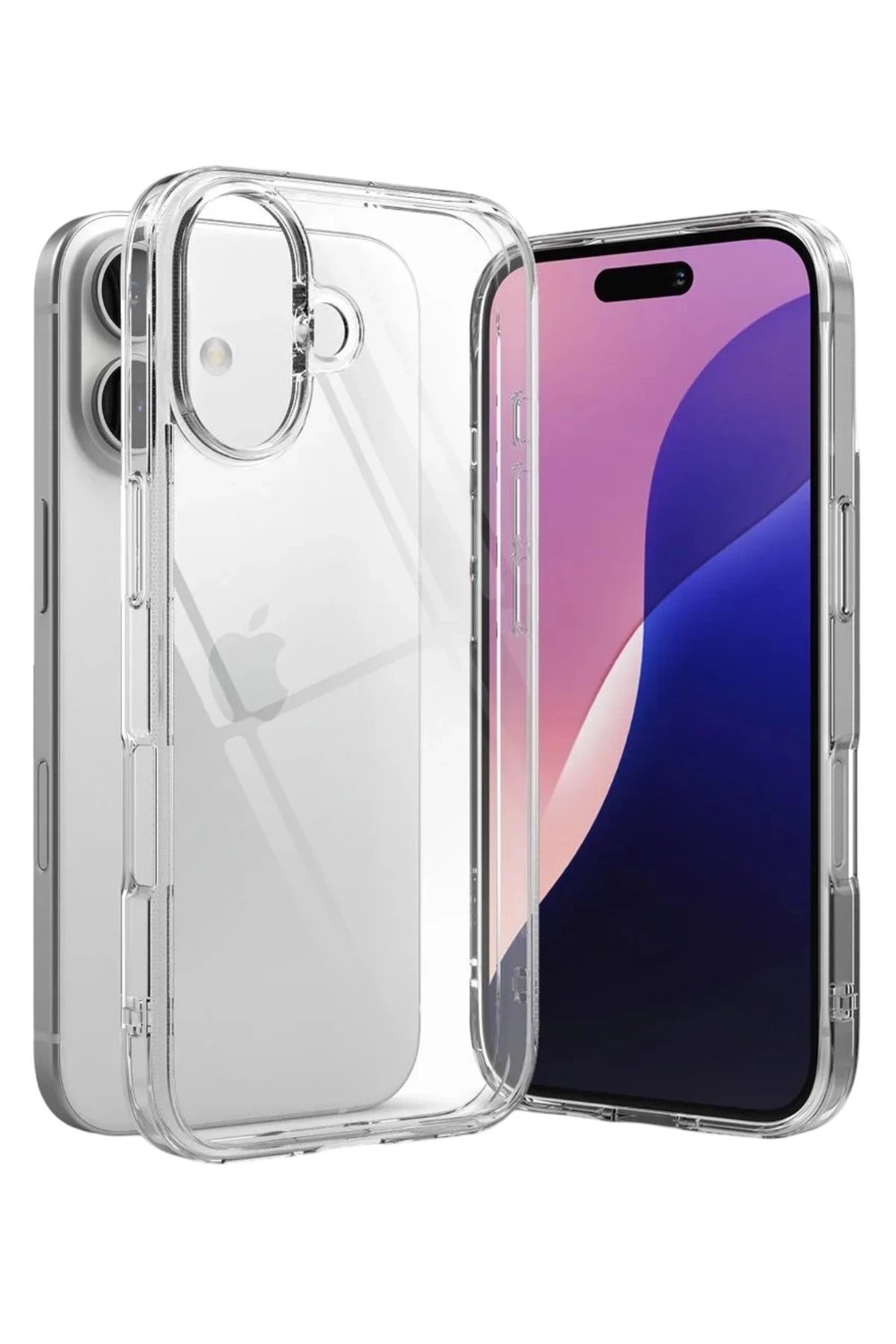 Mey İthalat®   iPhone 17 Lüx Şeffaf Silikon - Şeffaf