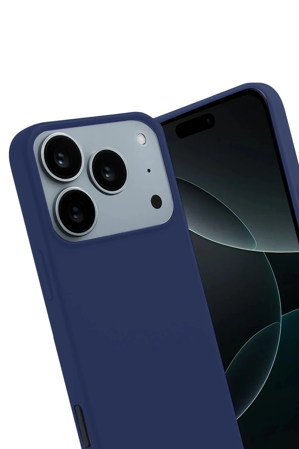 Mey İthalat®   iPhone 17 Pro First Silikon - Lacivert