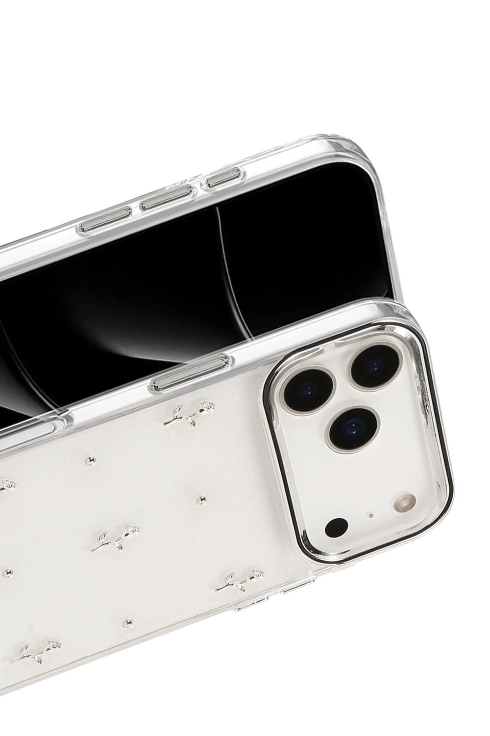 Mey İthalat®   iPhone 17 Pro Fiyonk Desenli Kapak - Desen 4