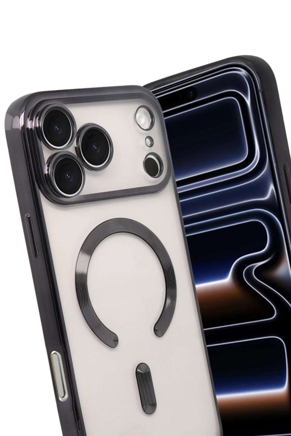Mey İthalat®   iPhone 17 Pro Kross Magneticsafe Kapak - Siyah
