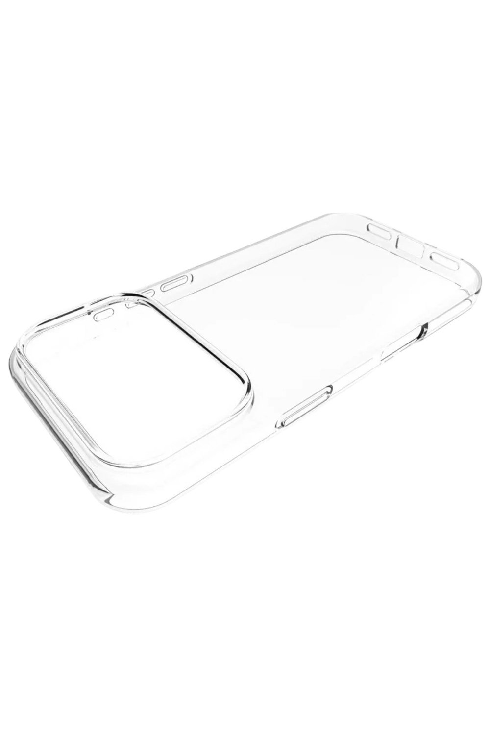 Mey İthalat®   iPhone 17 Pro Lüx Şeffaf Silikon - Şeffaf