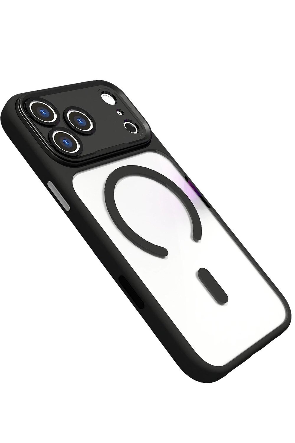 Mey İthalat®   iPhone 17 Pro Max Hazar Magsafe Kapak - Siyah