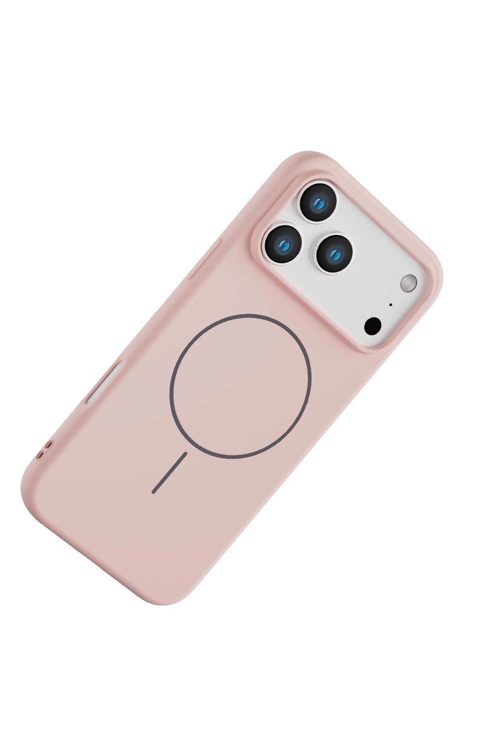 Mey İthalat®   iPhone 17 Pro Max Jully Magsafe Kapak - Pudra
