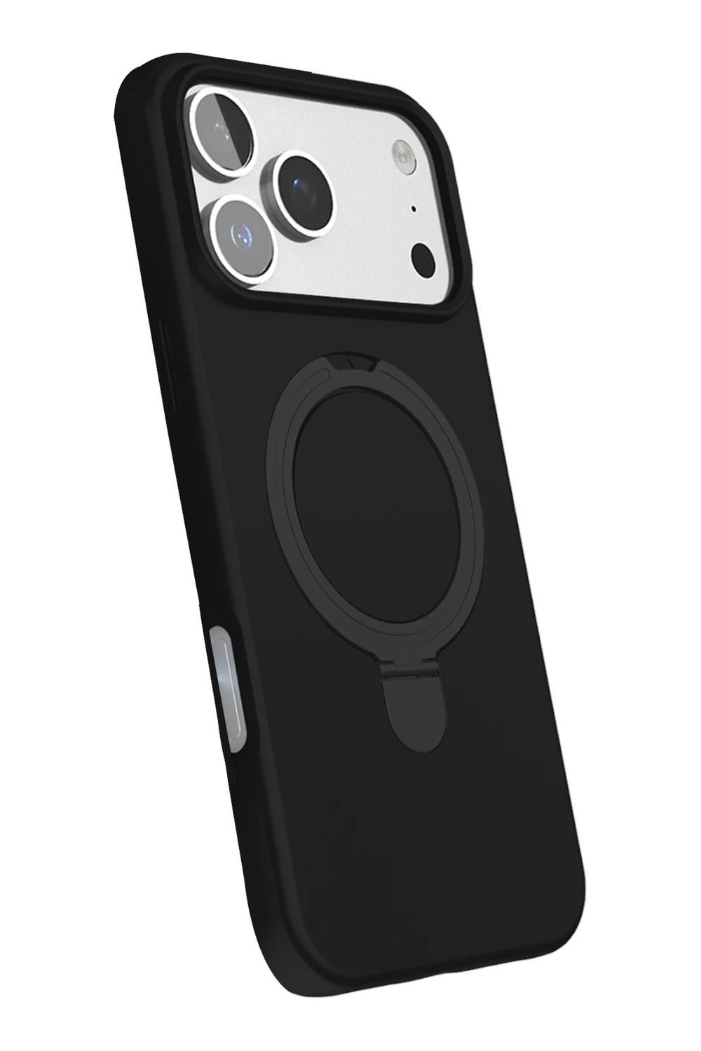 Mey İthalat®   iPhone 17 Pro Max Regal Magsafe Standlı Kapak - Siyah