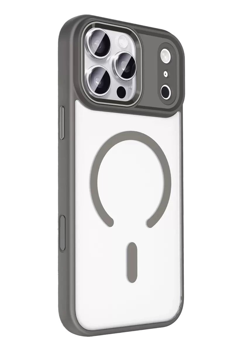 Mey İthalat®   iPhone 17 Pro Max Terea Magsafe Kapak - Gri