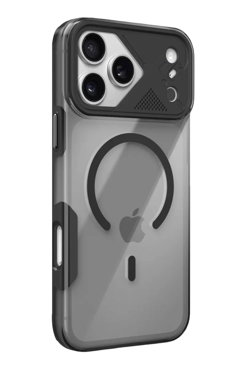 Mey İthalat®   iPhone 17 Pro Max Zinko Magsafe Kapak - Siyah