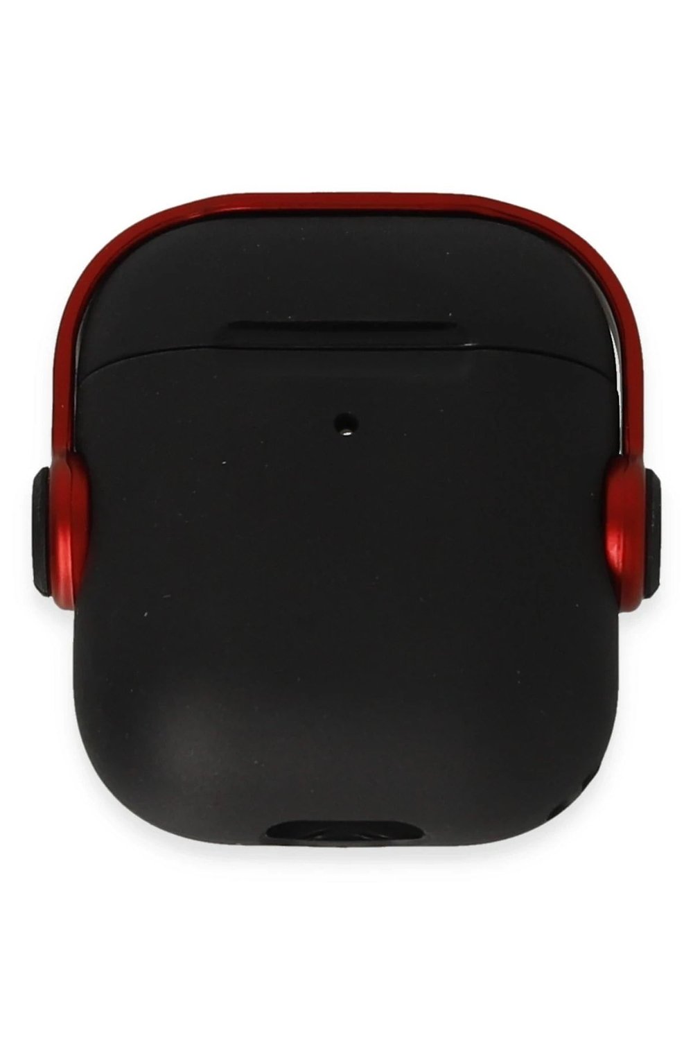 Mey İthalat®  Airpods 2 (2.nesil) Cool Kılıf - Siyah-Kırmızı