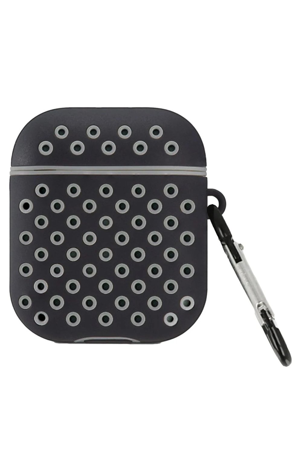 Mey İthalat®  Airpods 2 (2.nesil) Spor Delikli Kılıf - Siyah-Gri