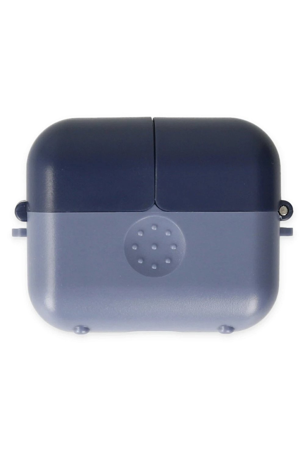 Mey İthalat®  Airpods 3 (3.nesil) Basmalı Kılıf - Mavi-Lacivert