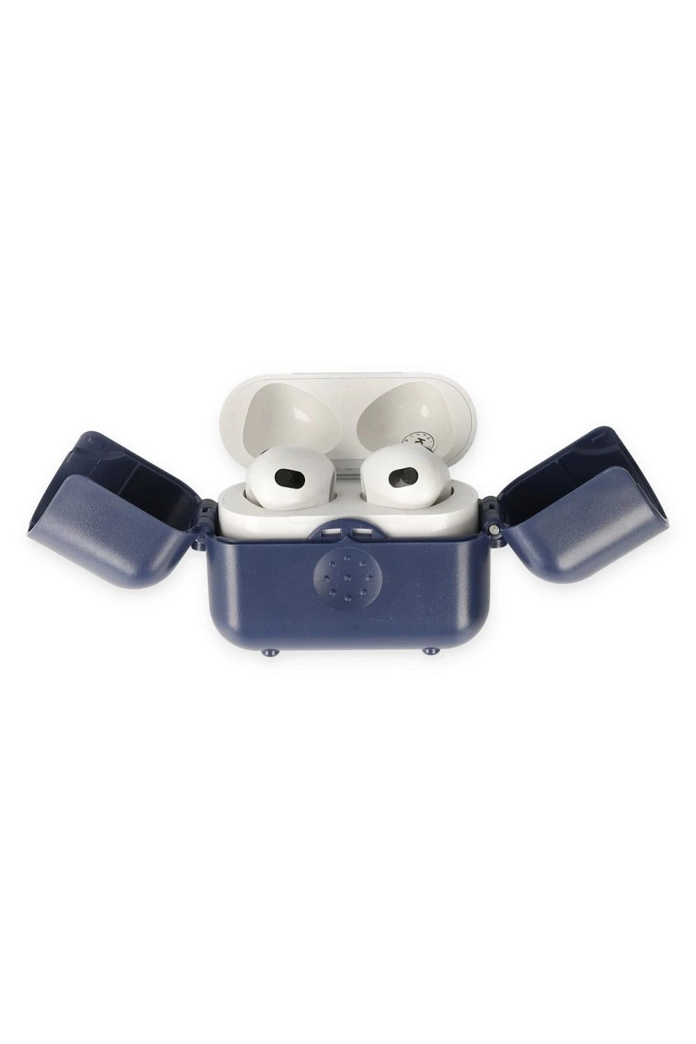 Mey İthalat®  Airpods 3 (3.nesil) Basmalı Kılıf - Lacivert