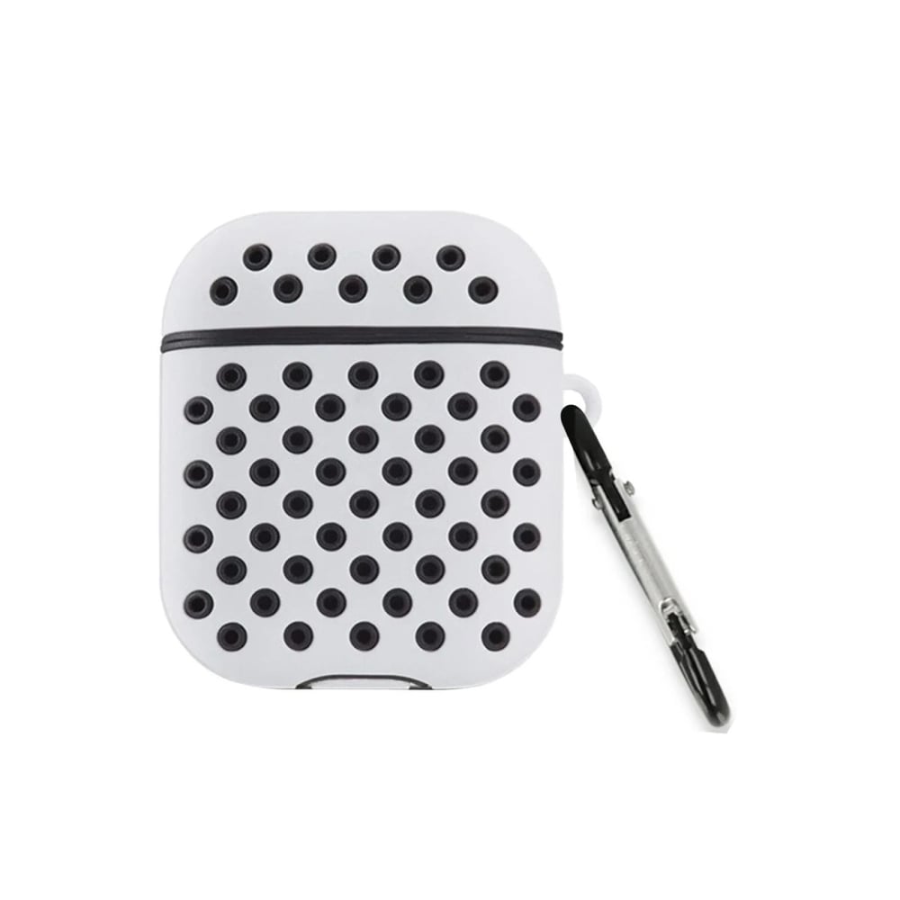 Mey İthalat®  Airpods 3 (3.nesil) Spor Delikli Kılıf - Gri-Siyah