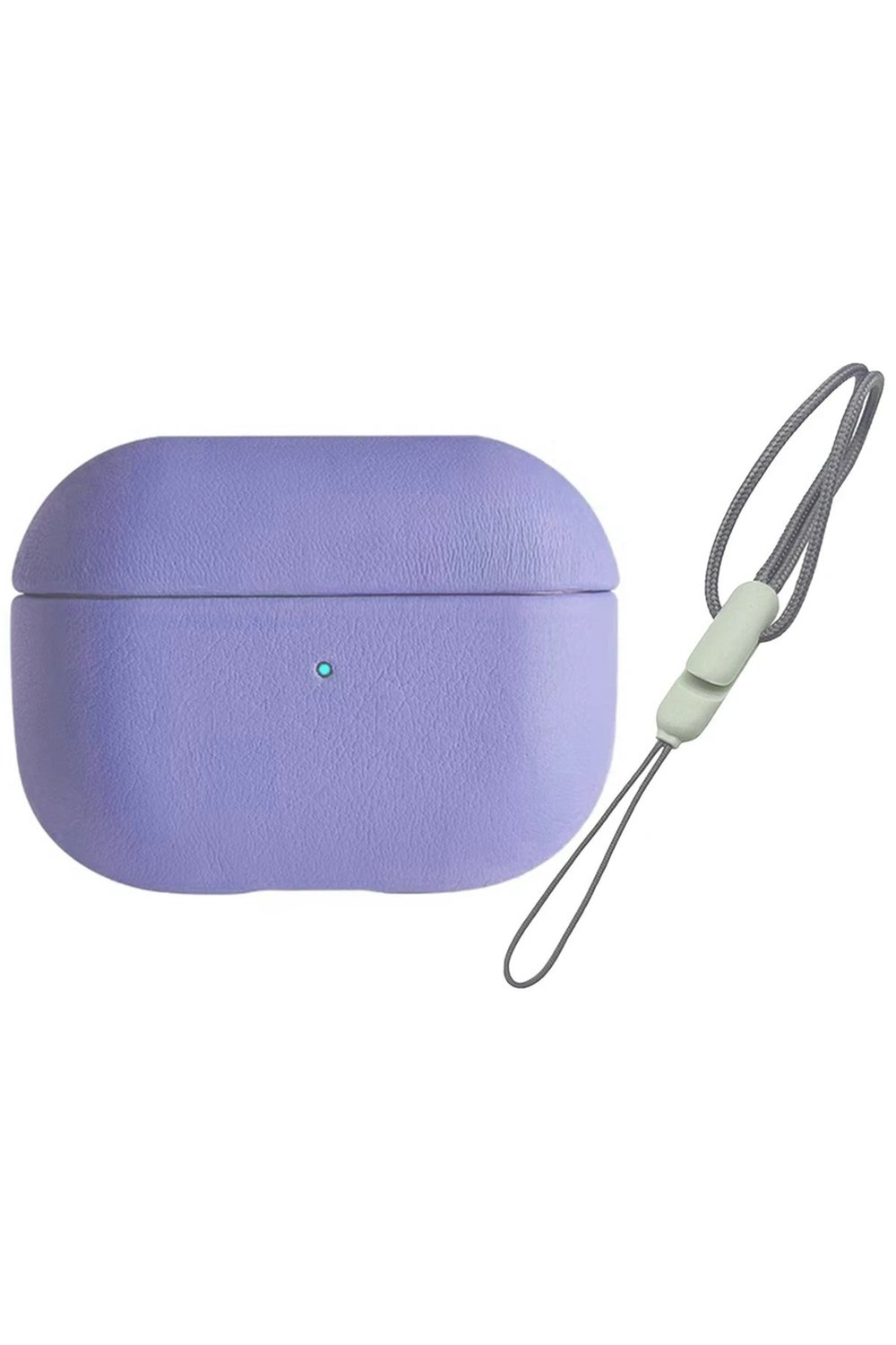 Mey İthalat®  Airpods Pro 2 (2.nesil) 405 Deri Kılıf - Lila