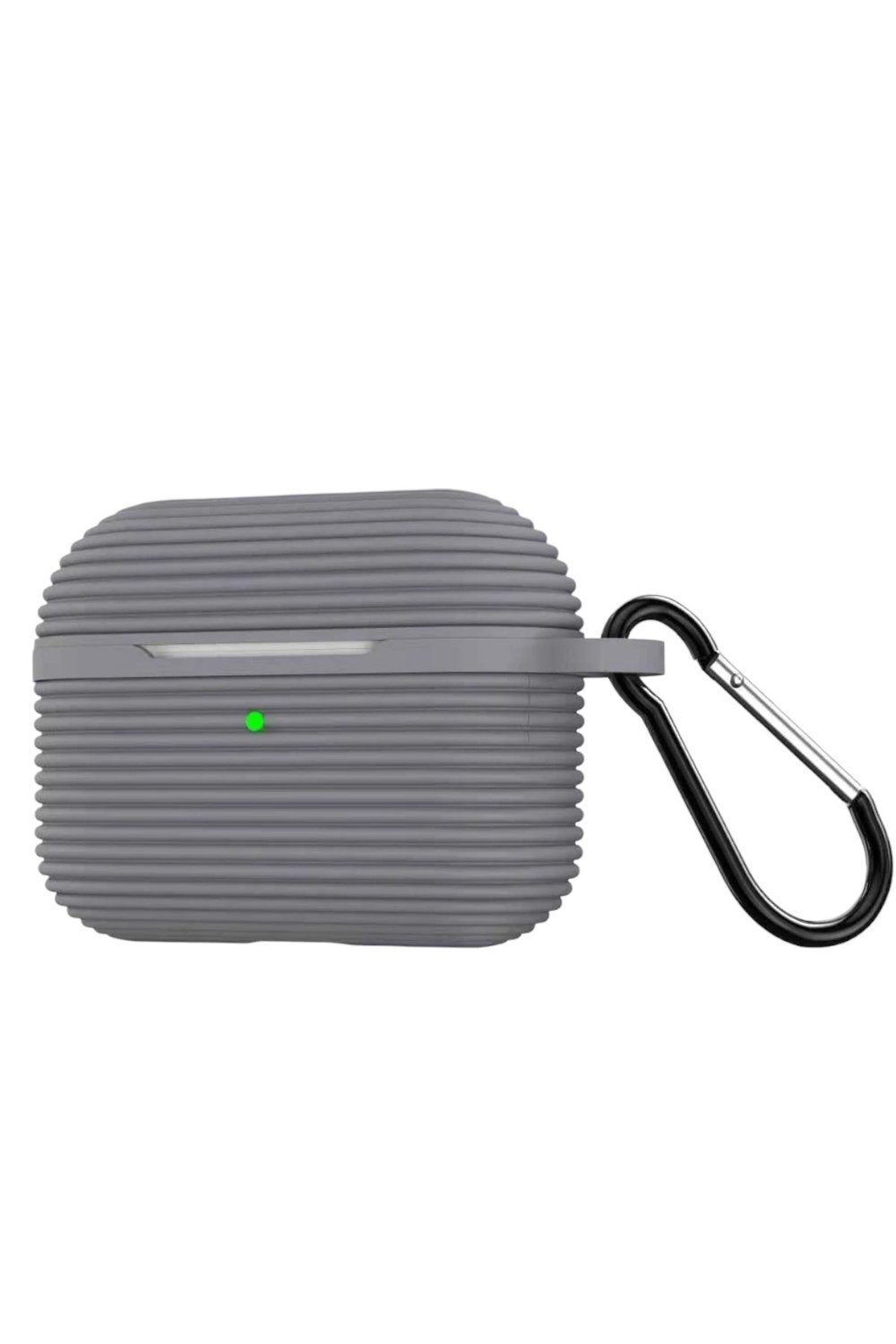 Mey İthalat®  Airpods Pro 3 (3.nesil) Raven Silikon Kılıf - Gri