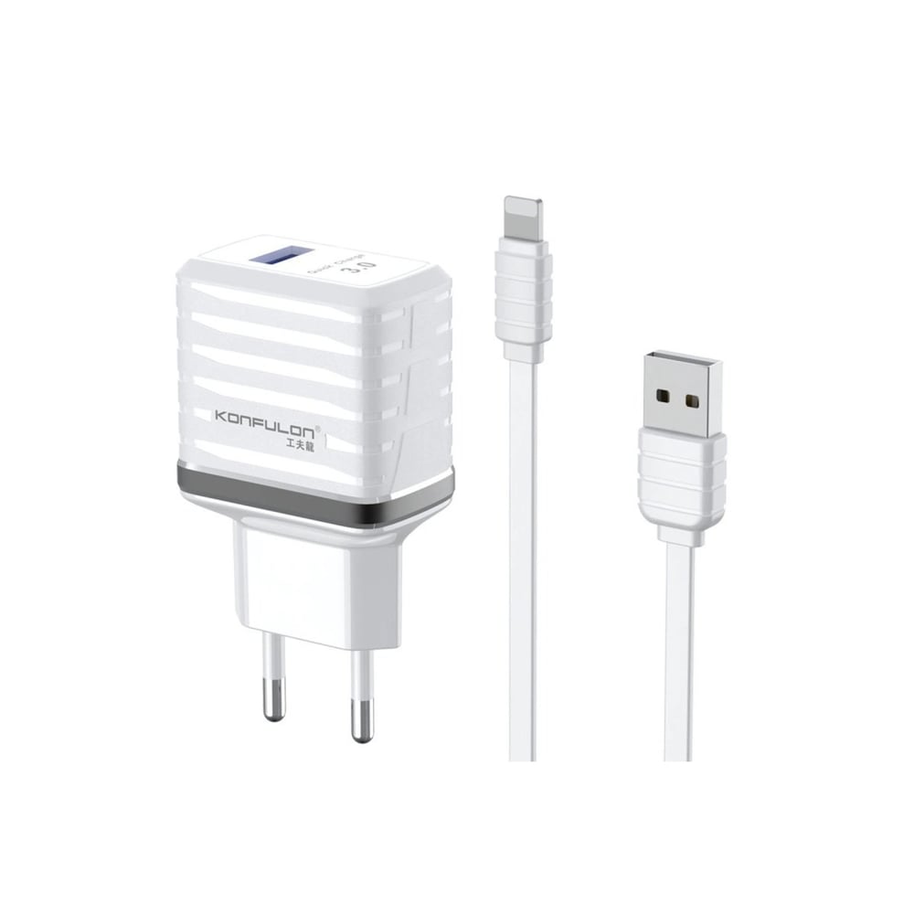 Mey İthalat®  C32Q 3.0 Quick Lightning Seyahat Şarj Cihazı