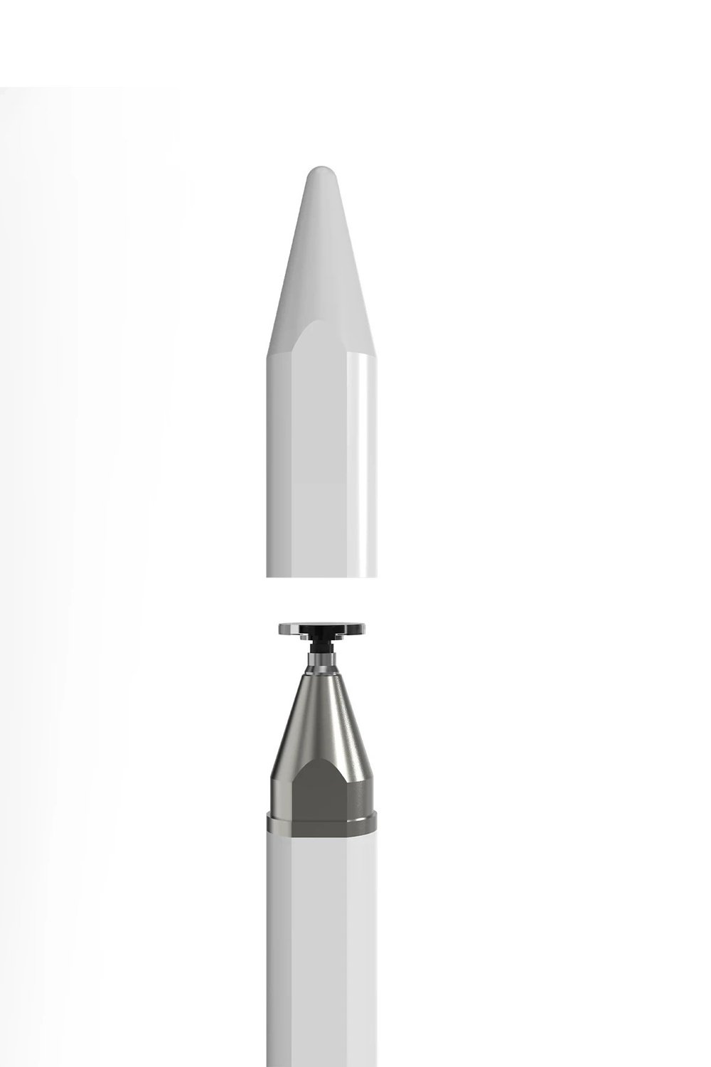 Mey İthalat®  Dokunmatik Stylus Kalem Pen 1101 - Beyaz