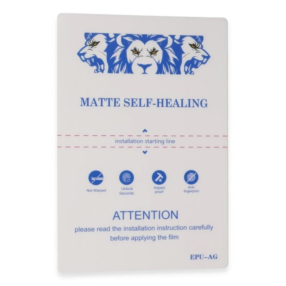 Mey İthalat®  EPU HD Makine Auto Repair Mat Seramik Nano Ekran Koruyucu