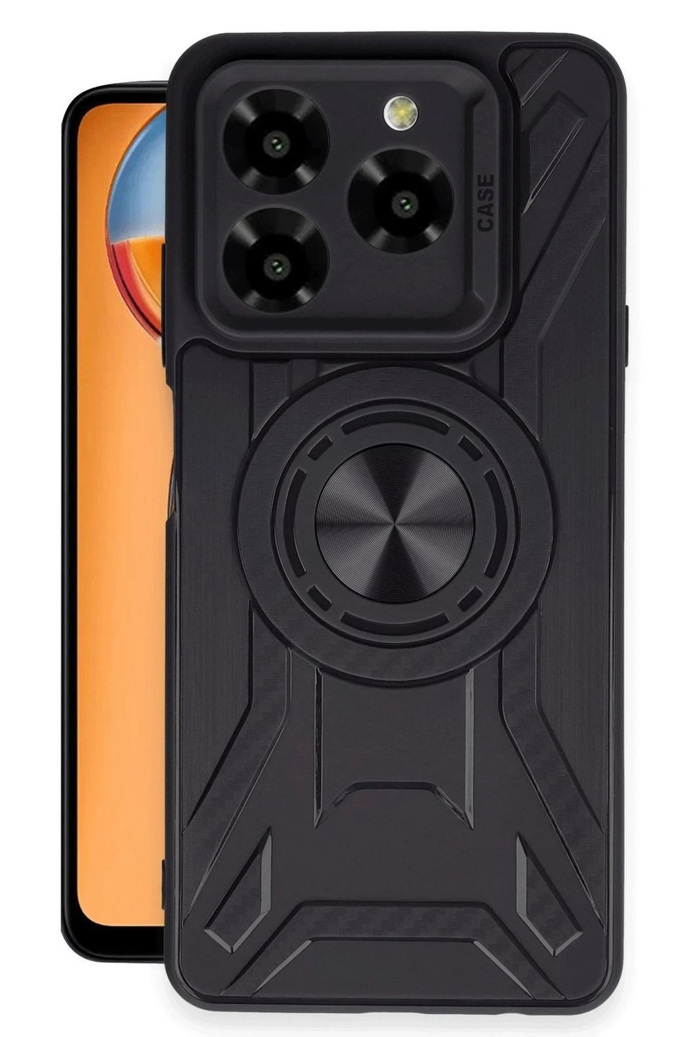 Mey İthalat®  General Mobile Era 30 Kılıf Lincoln Silikon - Siyah