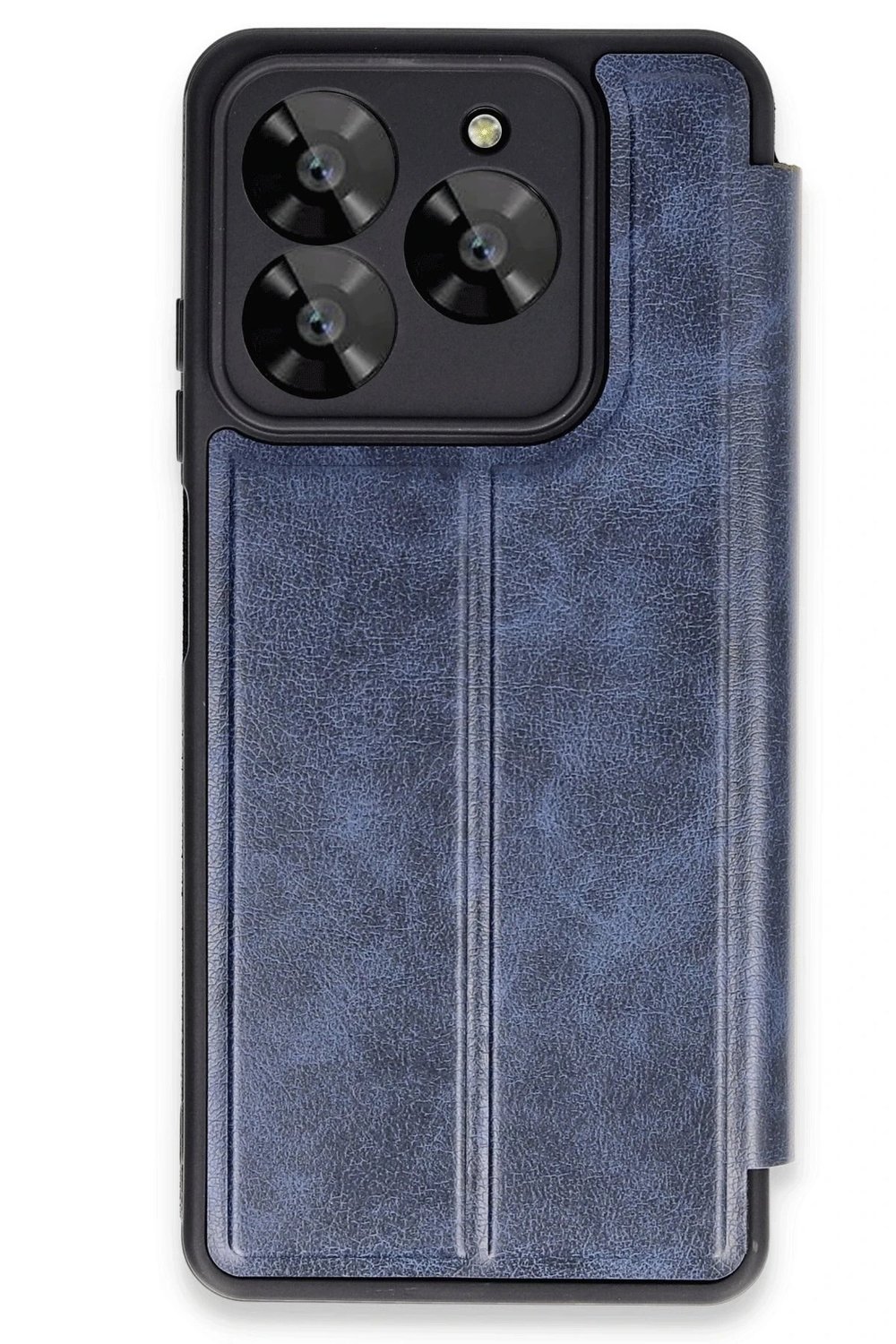 Mey İthalat®  General Mobile Era 30 Kılıf Flip Cover - Lacivert