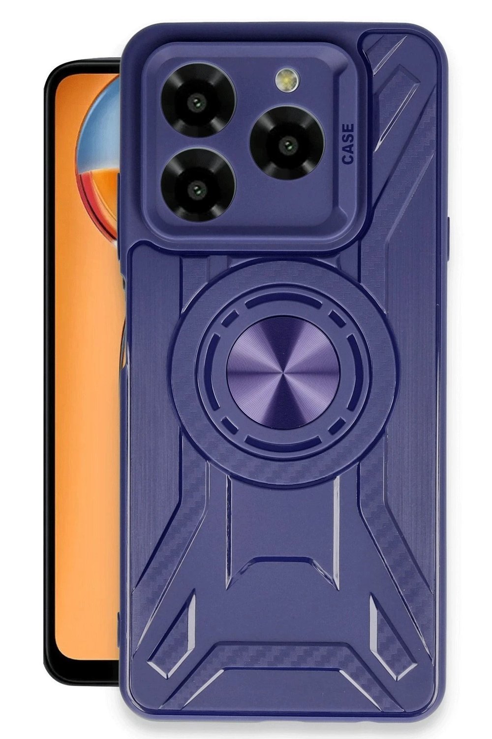 Mey İthalat®  General Mobile Era 50 Kılıf Lincoln Silikon - Lacivert