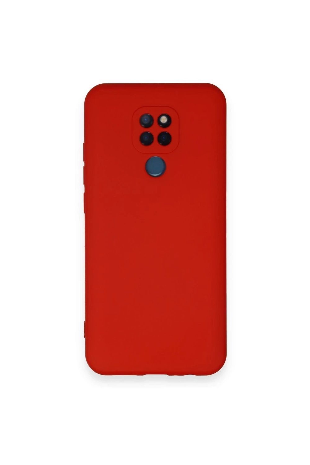 Mey İthalat®  General Mobile GM 20 Kılıf Nano içi Kadife Silikon - Kırmızı