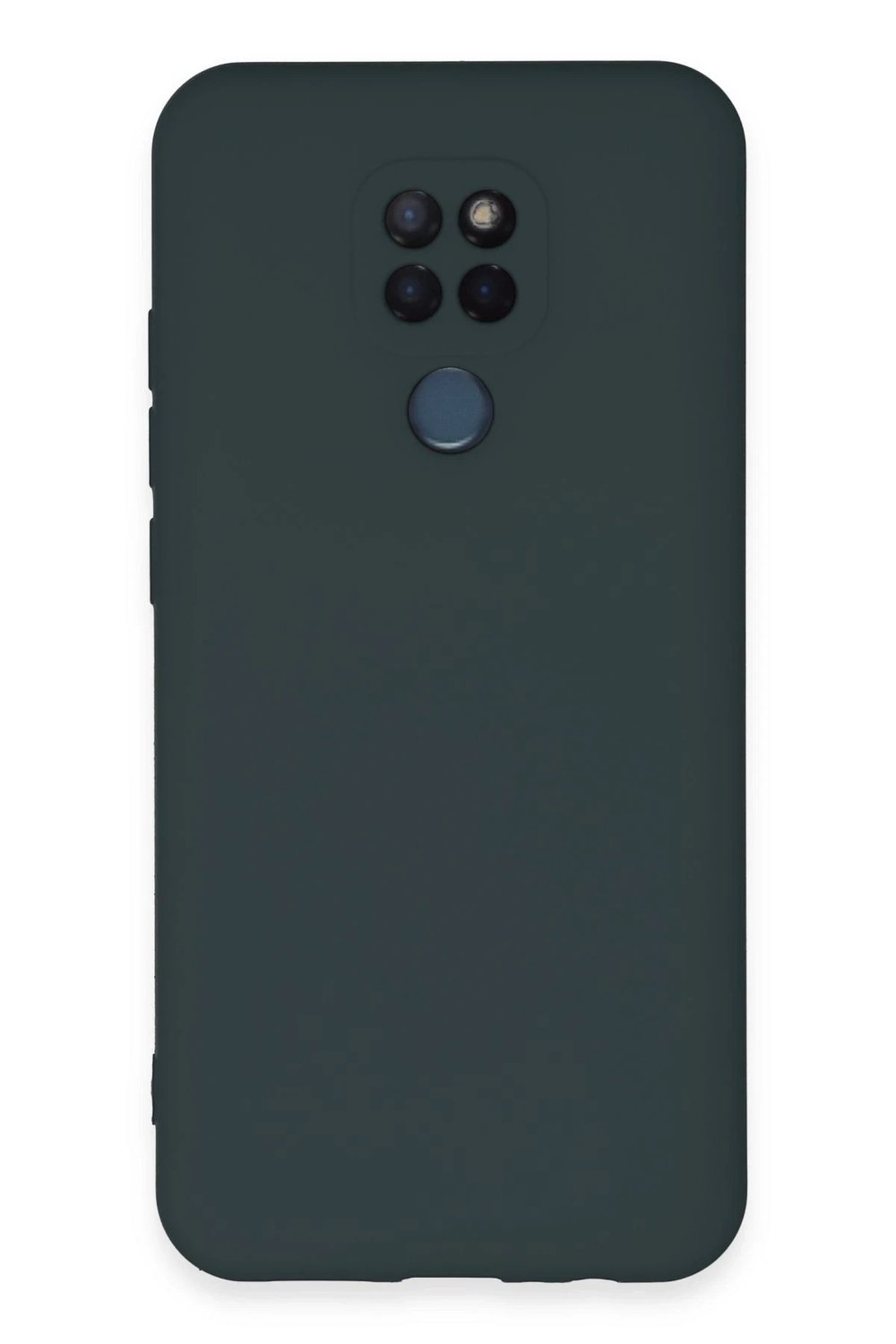 Mey İthalat®  General Mobile GM 20 Kılıf Nano içi Kadife Silikon - Koyu Yeşil