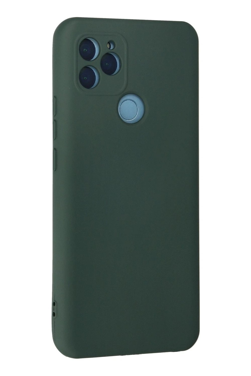 Mey İthalat®  General Mobile GM 21 Kılıf Nano içi Kadife Silikon - Koyu Yeşil