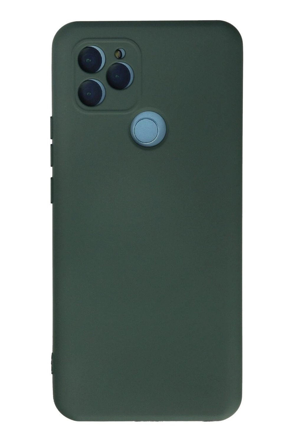 Mey İthalat®  General Mobile GM 21 Kılıf Nano içi Kadife Silikon - Koyu Yeşil