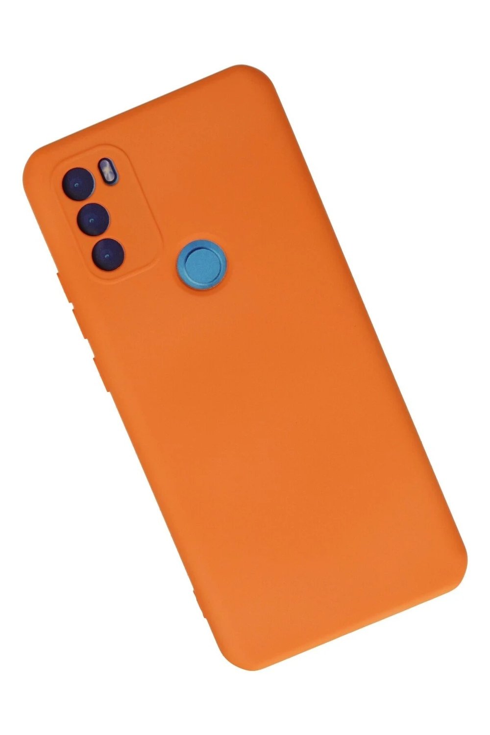 Mey İthalat®  General Mobile GM 21 Plus Kılıf Nano içi Kadife Silikon - Turuncu