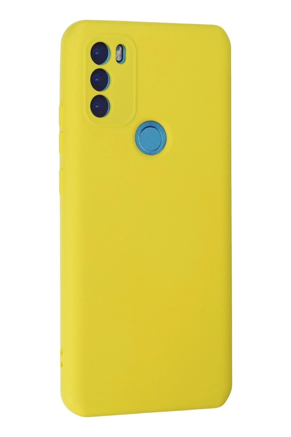 Mey İthalat®  General Mobile GM 21 Plus Kılıf Nano içi Kadife Silikon - Sarı