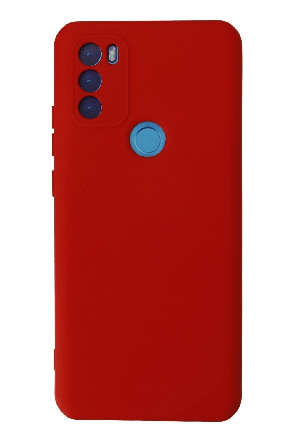 Mey İthalat®  General Mobile GM 21 Plus Kılıf Nano içi Kadife Silikon - Kırmızı