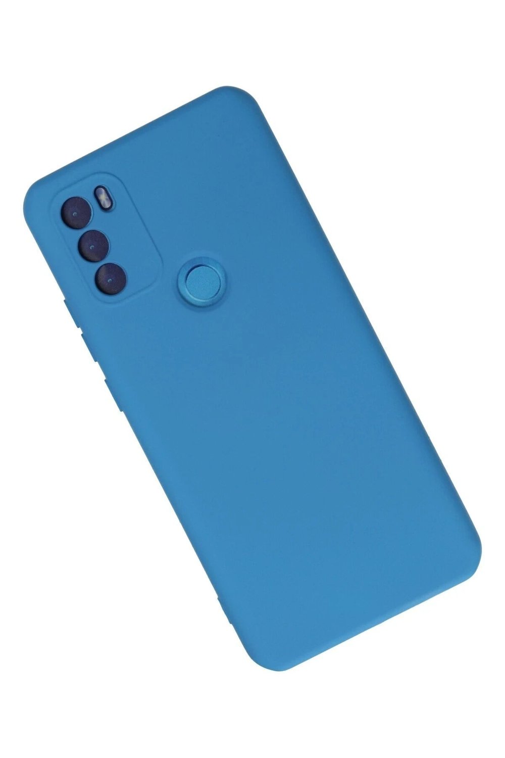 Mey İthalat®  General Mobile GM 21 Plus Kılıf Nano içi Kadife Silikon - Mavi