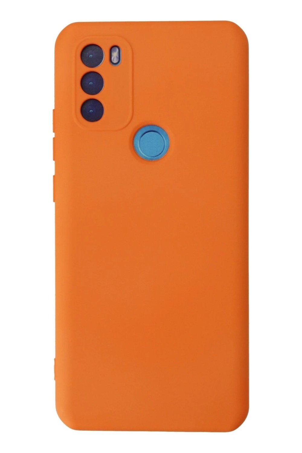 Mey İthalat®  General Mobile GM 21 Plus Kılıf Nano içi Kadife Silikon - Turuncu