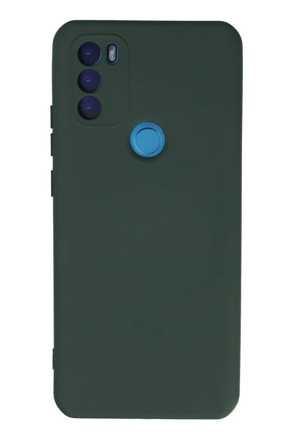 Mey İthalat®  General Mobile GM 21 Plus Kılıf Nano içi Kadife Silikon - Koyu Yeşil