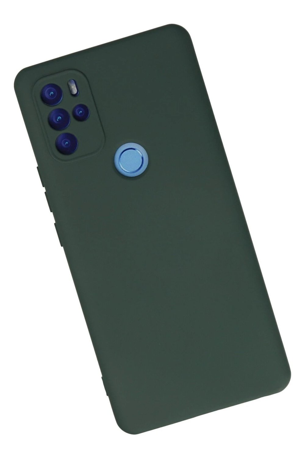 Mey İthalat®  General Mobile GM 21 Pro Kılıf Nano içi Kadife Silikon - Koyu Yeşil