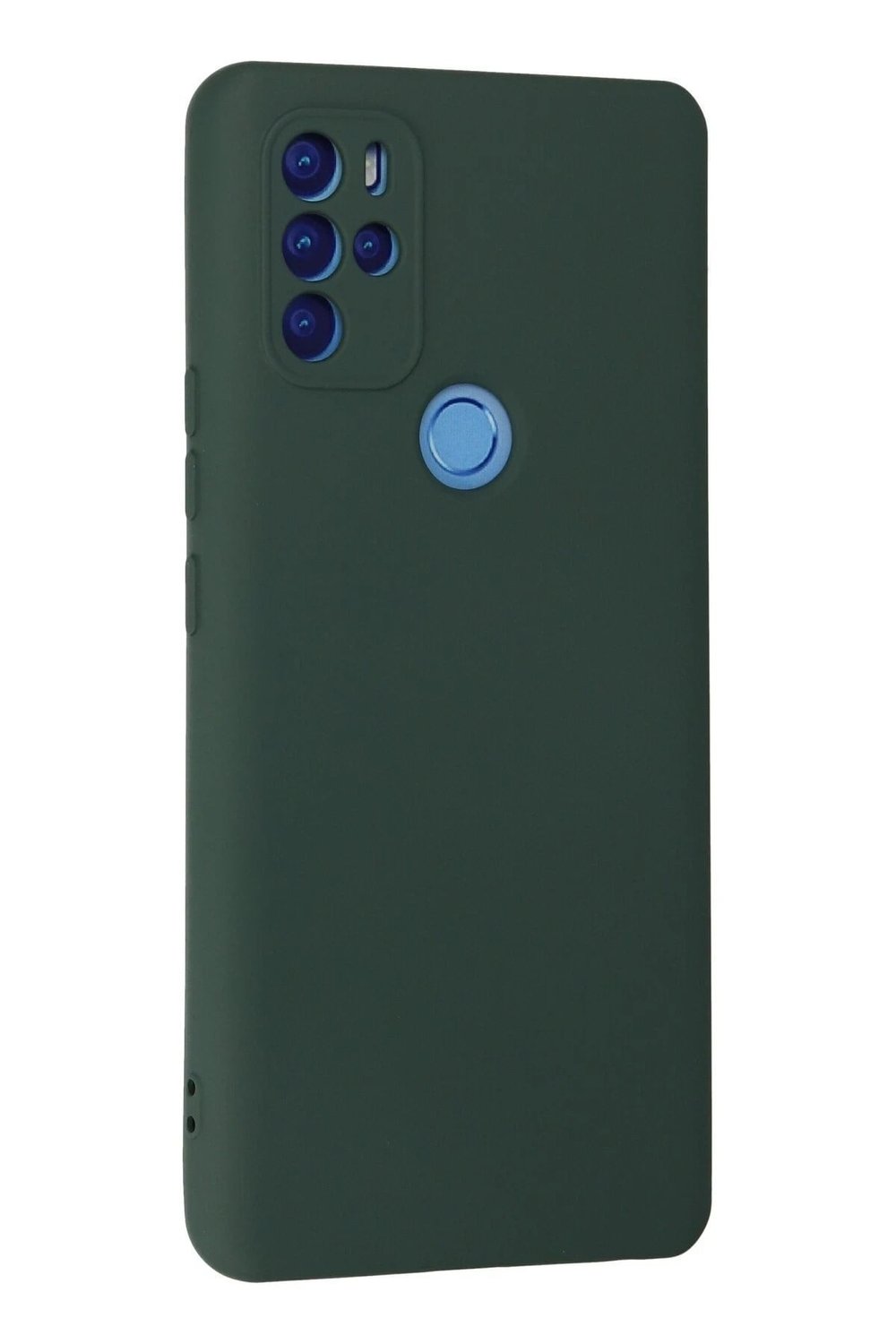 Mey İthalat®  General Mobile GM 21 Pro Kılıf Nano içi Kadife Silikon - Koyu Yeşil